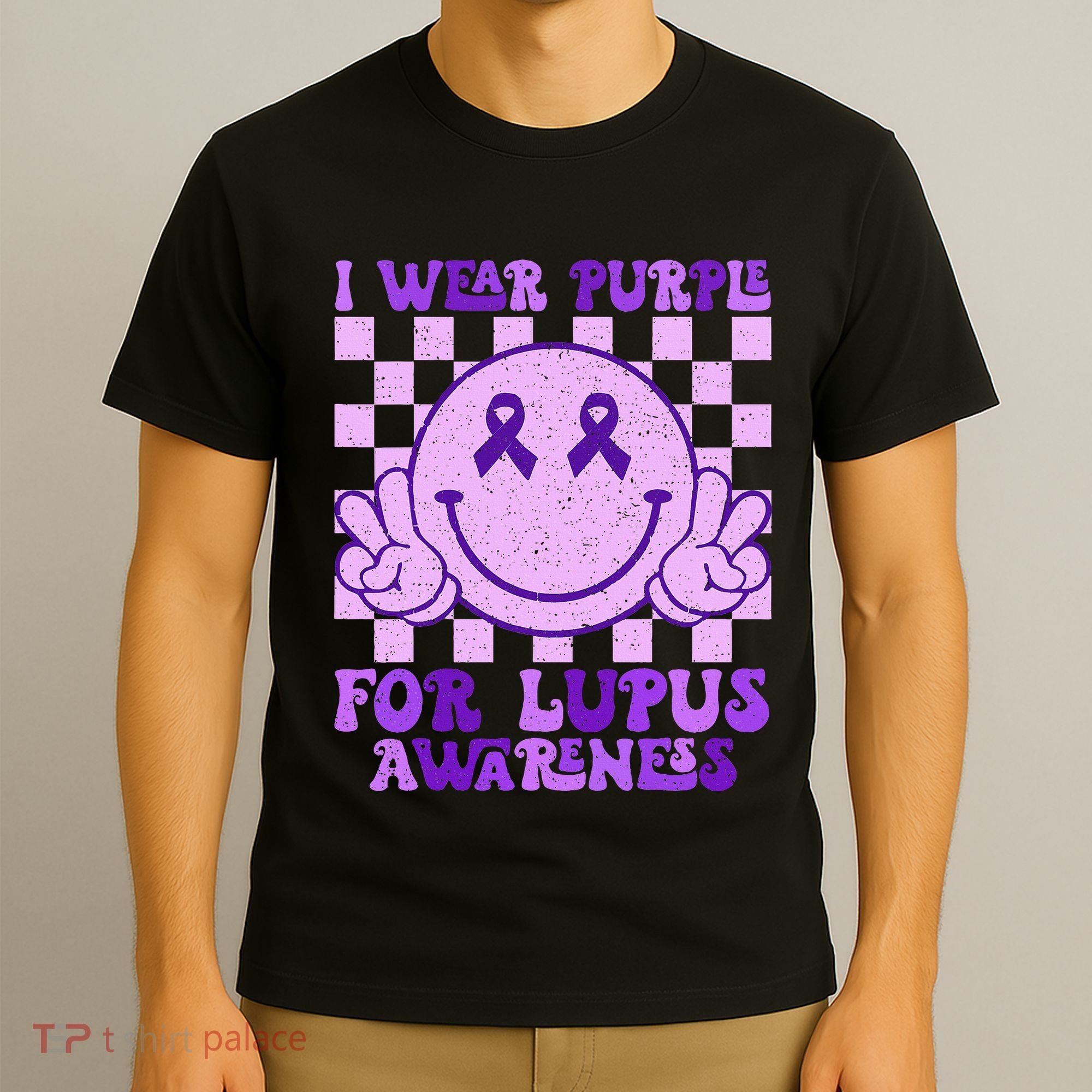 I Wear Purple For Lupus Awareness T-Shirt
