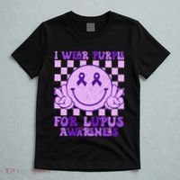 I Wear Purple For Lupus Awareness T-Shirt thumb 5