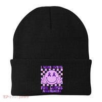I Wear Purple For Lupus Awareness Beanie thumb 0