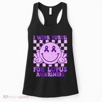 I Wear Purple For Lupus Awareness Women's Tank Top thumb 0