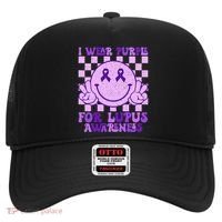 I Wear Purple For Lupus Awareness Hat thumb 0