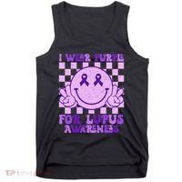 I Wear Purple For Lupus Awareness Tank Top thumb 0