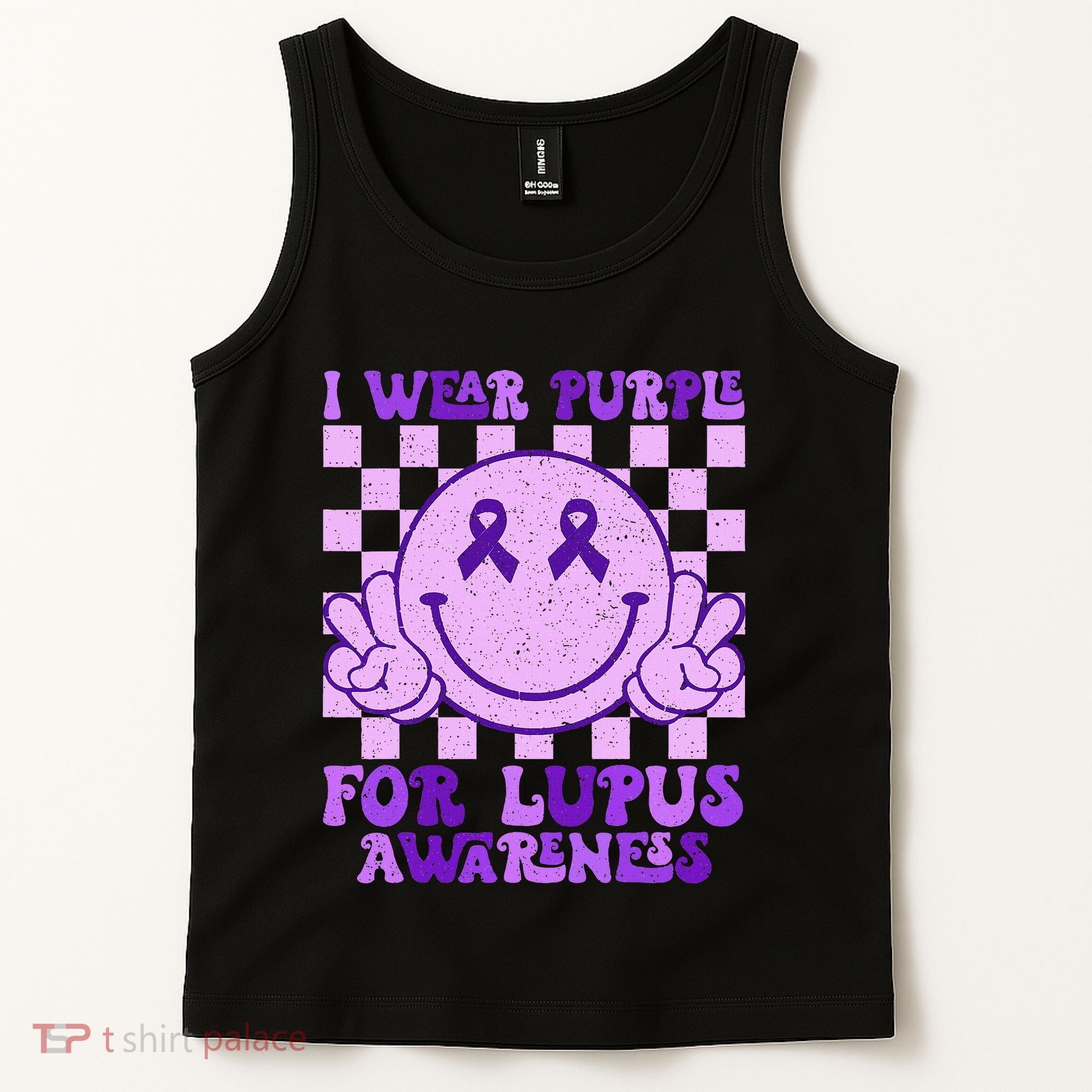 I Wear Purple For Lupus Awareness Tank Top