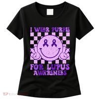 I Wear Purple For Lupus Awareness Women's T-Shirt thumb 0