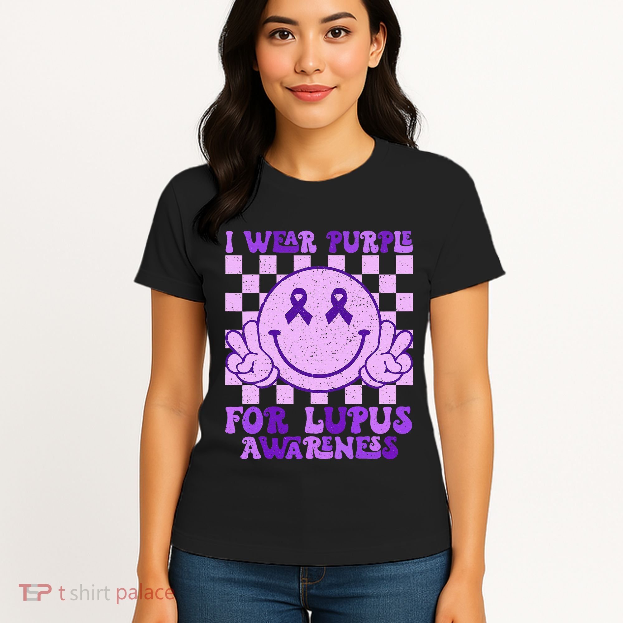 I Wear Purple For Lupus Awareness Women's T-Shirt