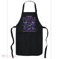 I Wear Purple For My Son Overdose Awareness Apron thumb 0
