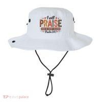I Will Praise Him In Every Season Fall Christian Thanksgiving Bucket Hat thumb 0