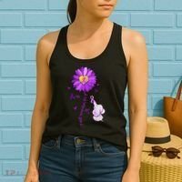 I Will Remember For You Elephant Alzheimers Awareness Women's Tank Top thumb 2