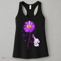 I Will Remember For You Elephant Alzheimers Awareness Women's Tank Top thumb 3