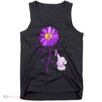 I Will Remember For You Elephant Alzheimers Awareness Tank Top thumb 0
