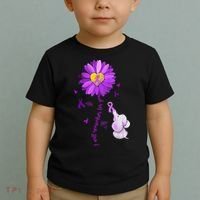 I Will Remember For You Elephant Alzheimers Awareness Toddler T-Shirt thumb 2