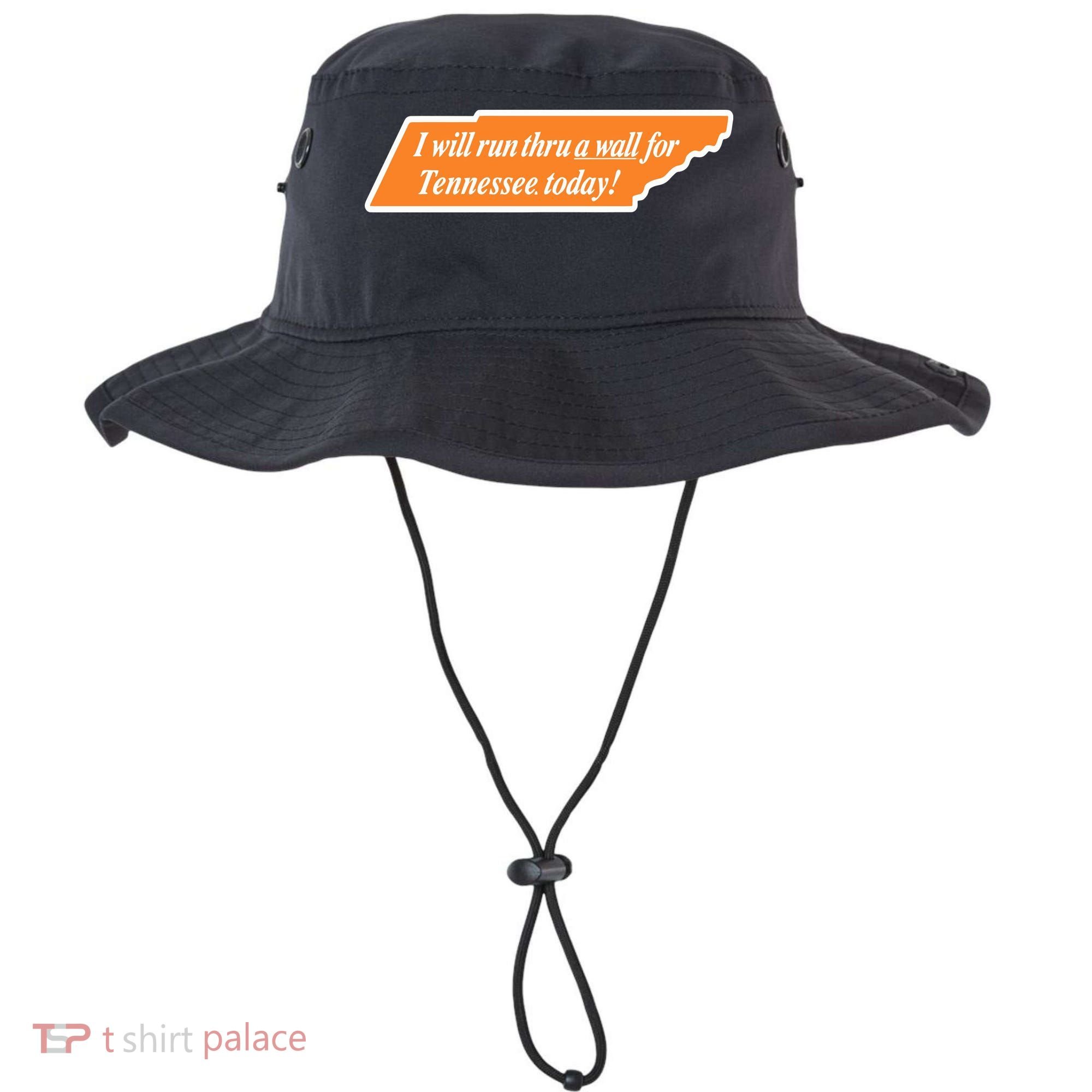 I Will Run Thru A Wall For Tennessee Today Bucket Hat