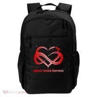 I Wear Red For Aplastic Anemia Awareness Warrior Cute Gift Backpack thumb 0