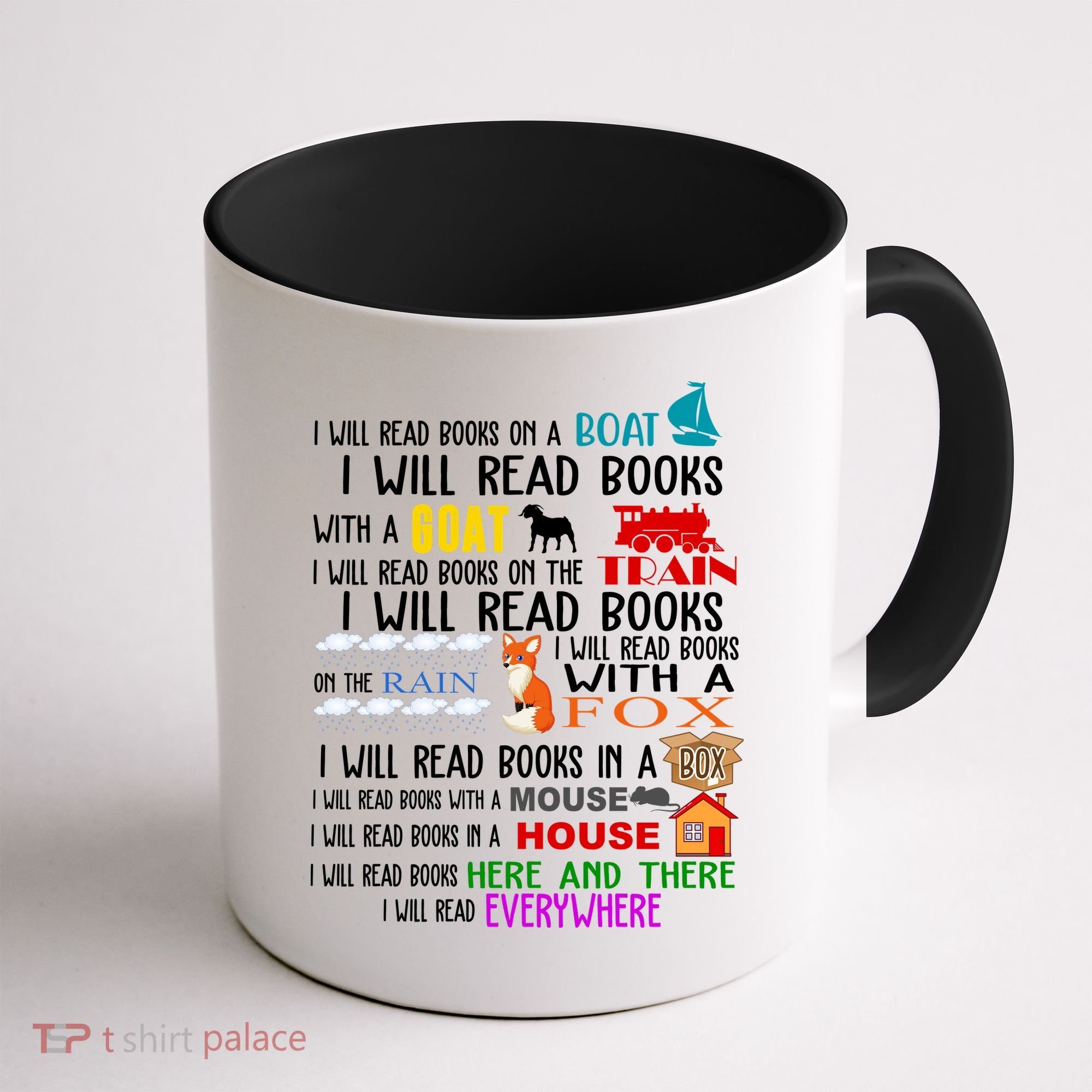 I Will Read Books Everywhere Coffee Mug