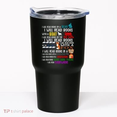 I Will Read Books Everywhere Tumbler