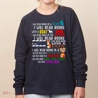 I Will Read Books Everywhere Women's Sweatshirt thumb 0