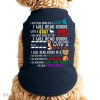 I Will Read Books Everywhere Doggie Tank thumb 0
