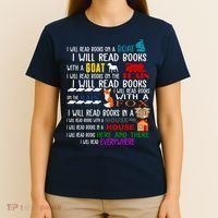 I Will Read Books Everywhere T-Shirt thumb 4