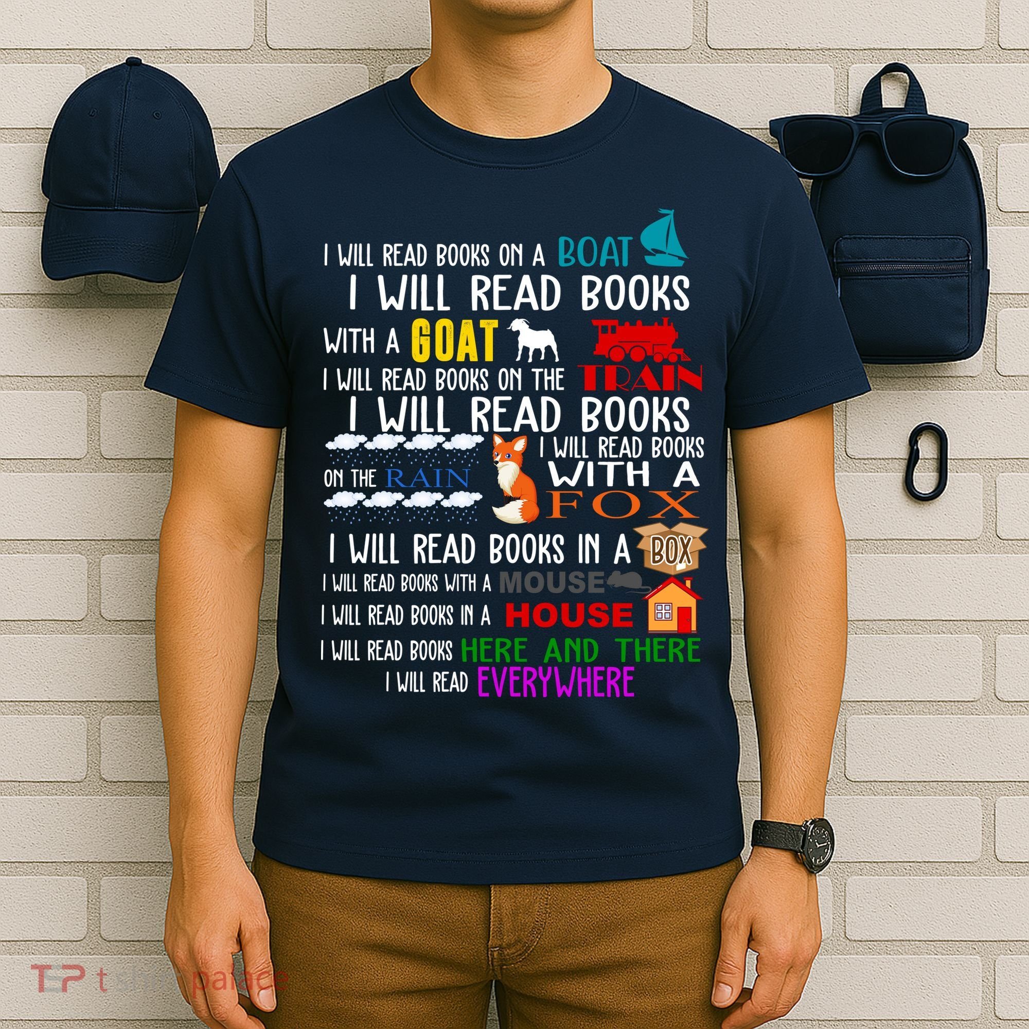 I Will Read Books Everywhere T-Shirt