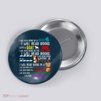 I Will Read Books Everywhere Button thumb 0