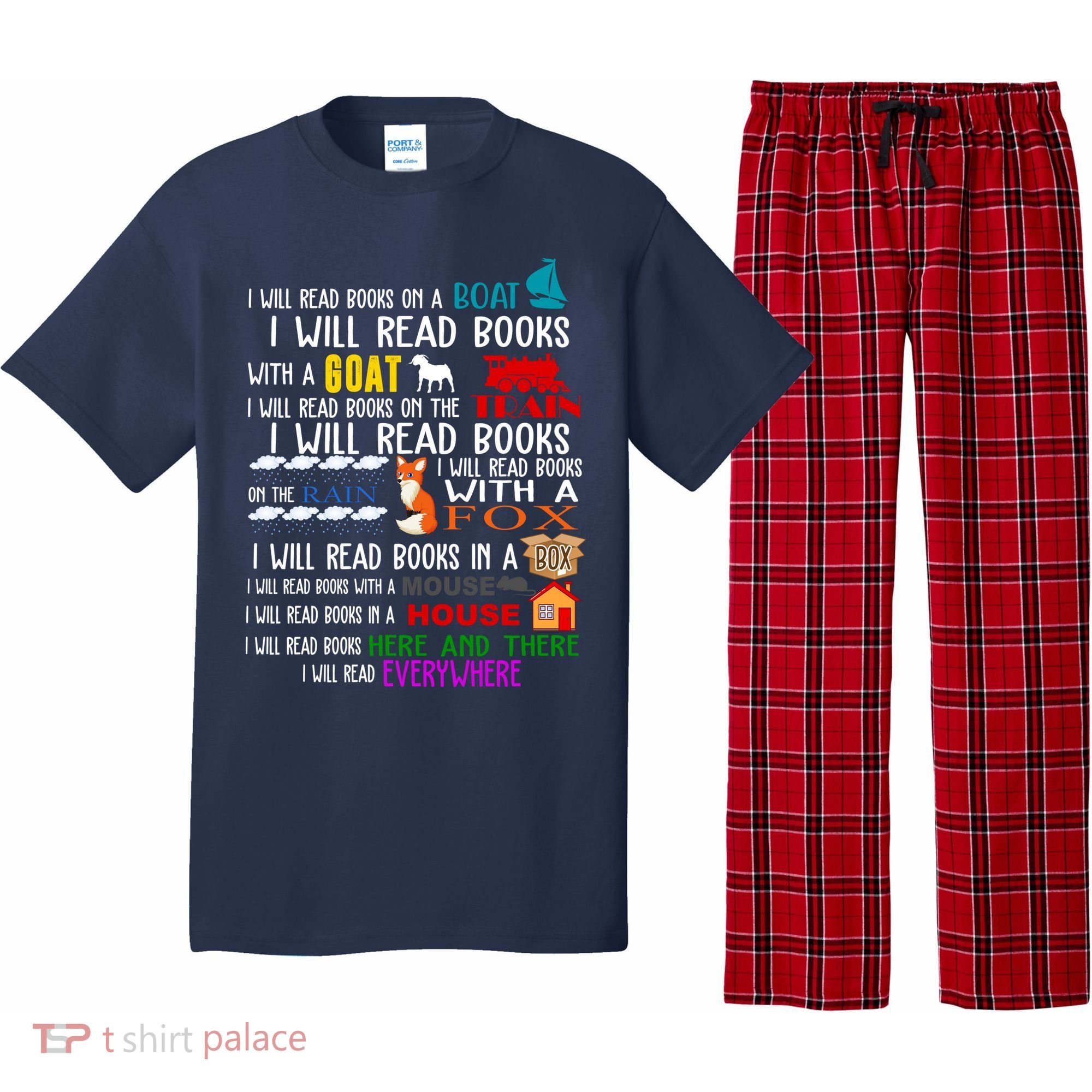 I Will Read Books Everywhere Pajama Set