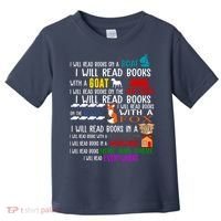 I Will Read Books Everywhere Toddler T-Shirt thumb 0