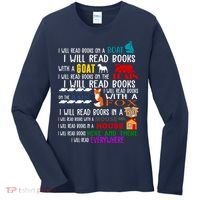 I Will Read Books Everywhere Women's Long Sleeve Shirt thumb 0