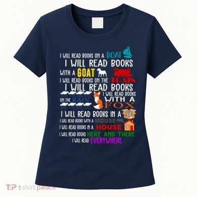 I Will Read Books Everywhere Women's T-Shirt