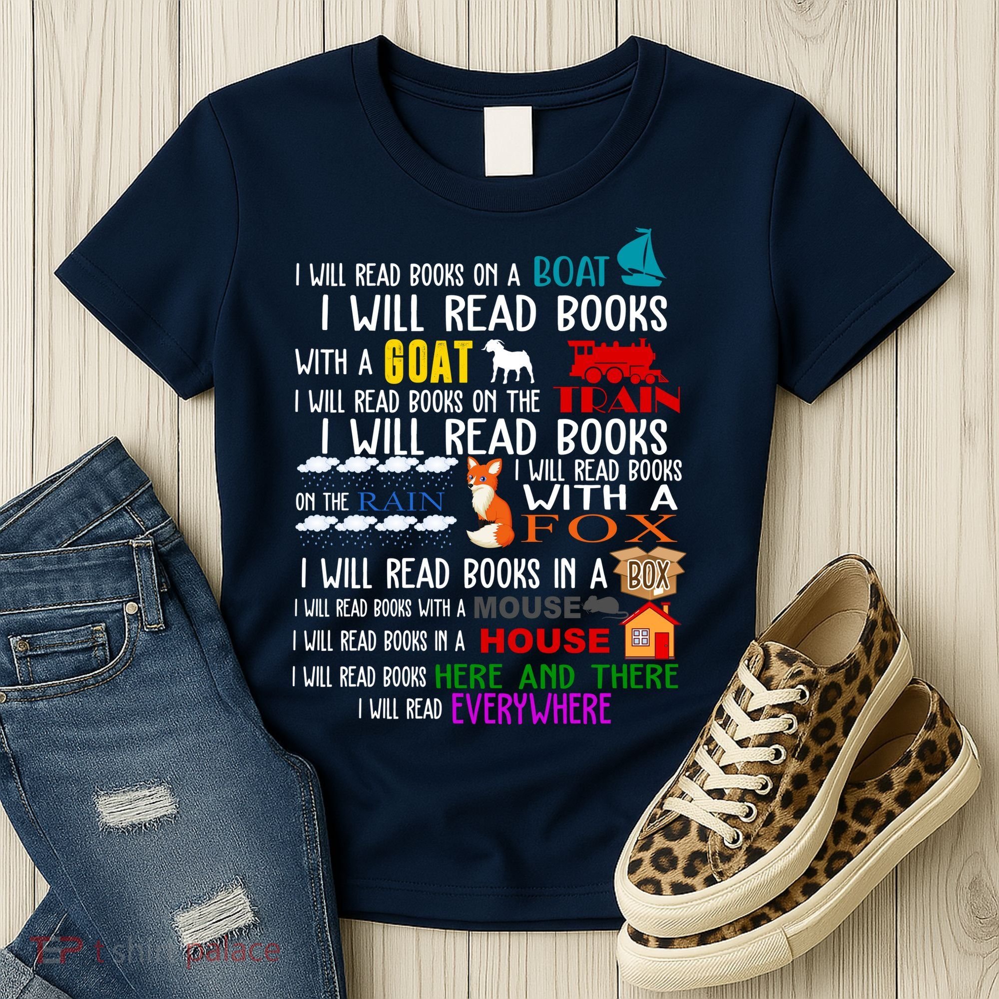 I Will Read Books Everywhere Women's T-Shirt