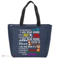 I Will Read Books Everywhere Tote Bag thumb 0
