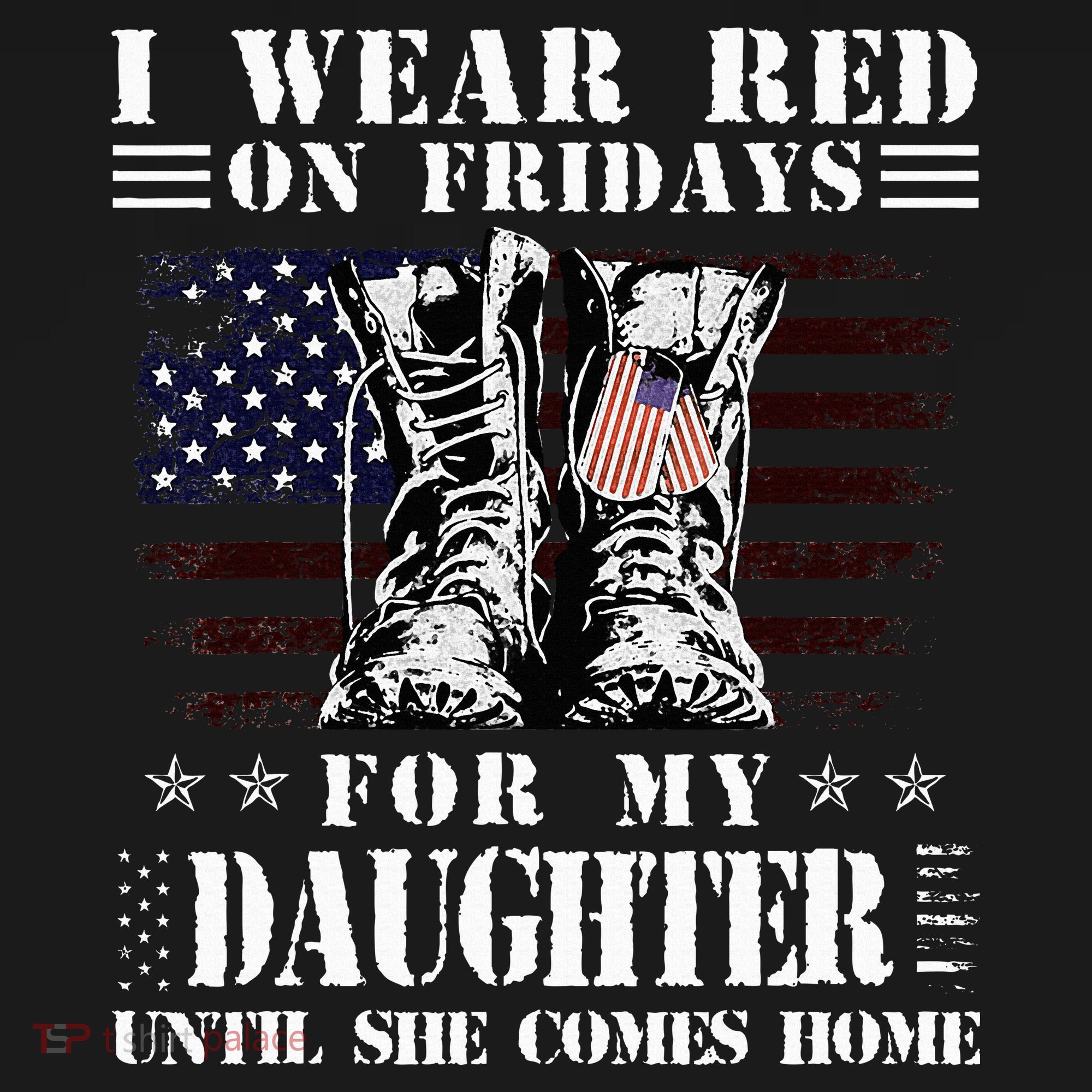 I Wear Red On Fridays For My Daughter Until She Comes Home Bucket Hat