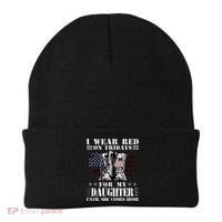 I Wear Red On Fridays For My Daughter Until She Comes Home Beanie thumb 0