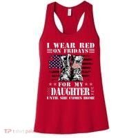 I Wear Red On Fridays For My Daughter Until She Comes Home Women's Tank Top thumb 0