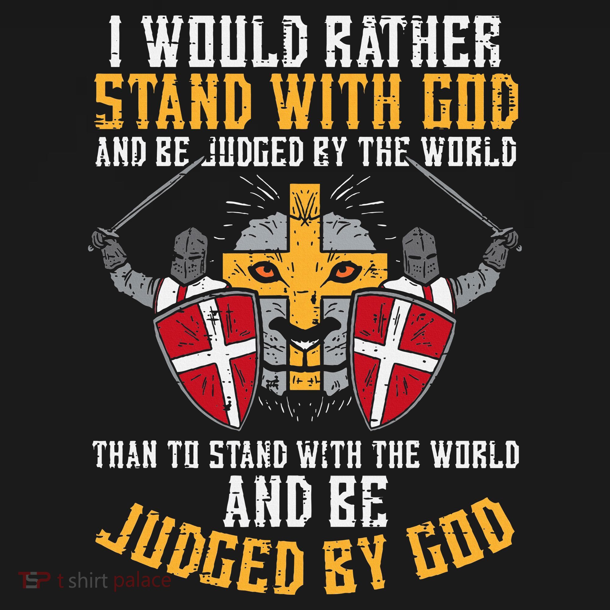 I Would Rather Stand With God Jesus Christian Women's Tank Top