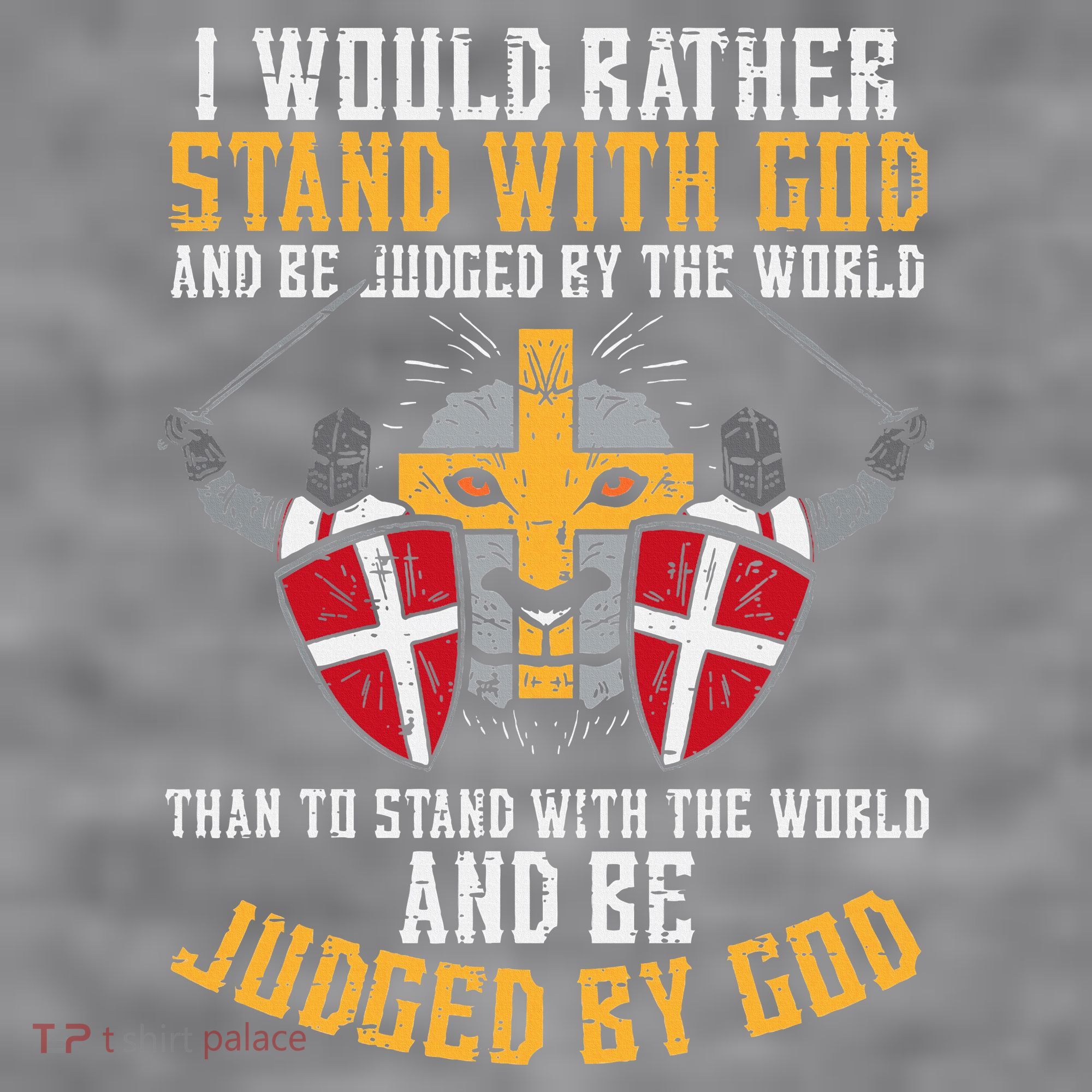 I Would Rather Stand With God Jesus Christian Women's Racerback Cropped Tank