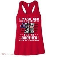 I Wear Red On Fridays For My Brother Until He Comes Home Women's Tank Top thumb 0