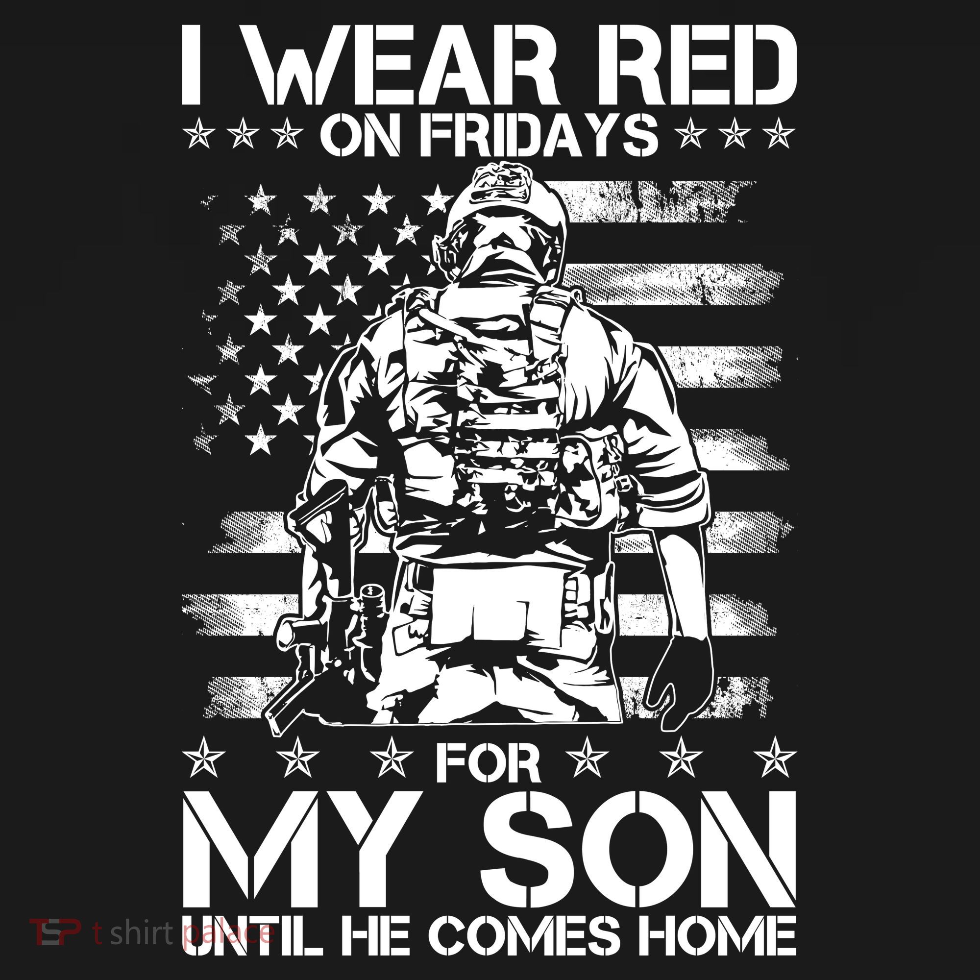 I Wear Red On Fridays For My Son Until He Comes Home Women's Tank Top