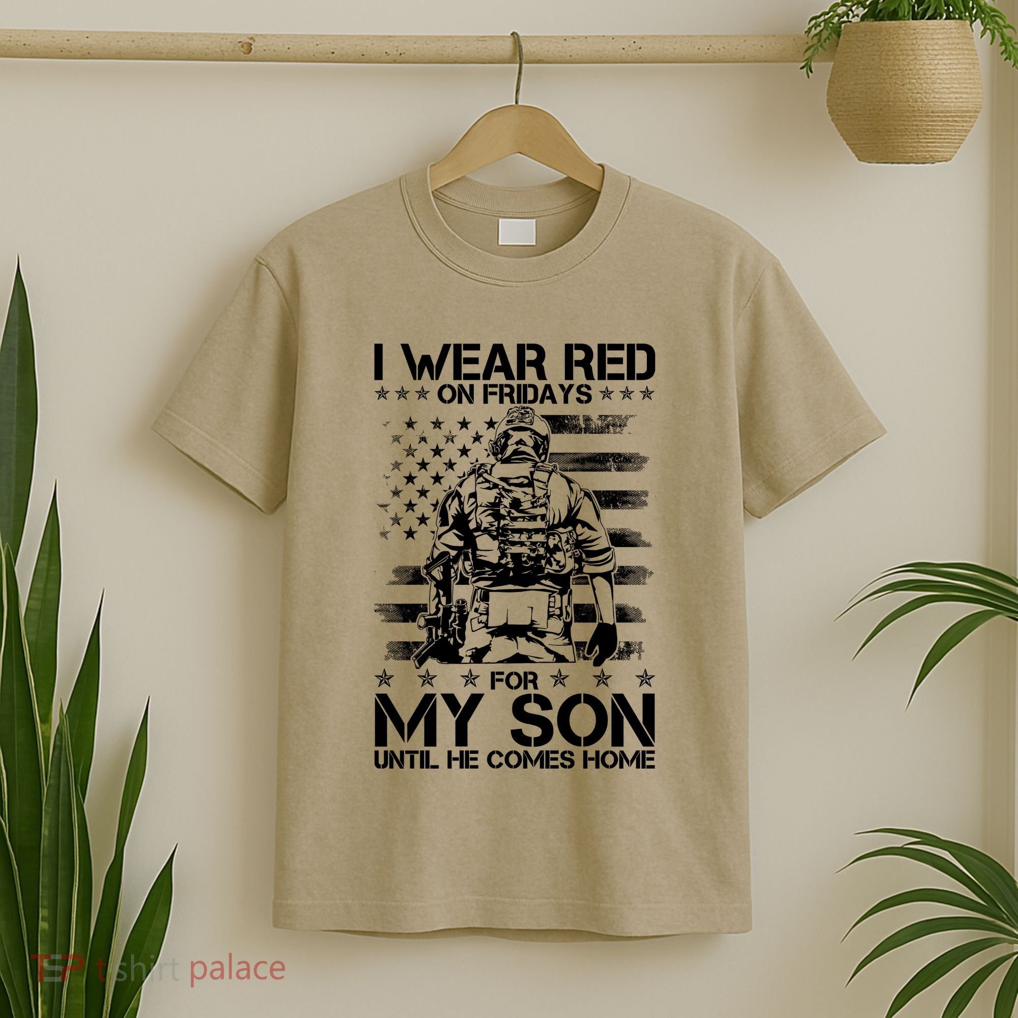 I Wear Red On Fridays For My Son Until He Comes Home T-Shirt