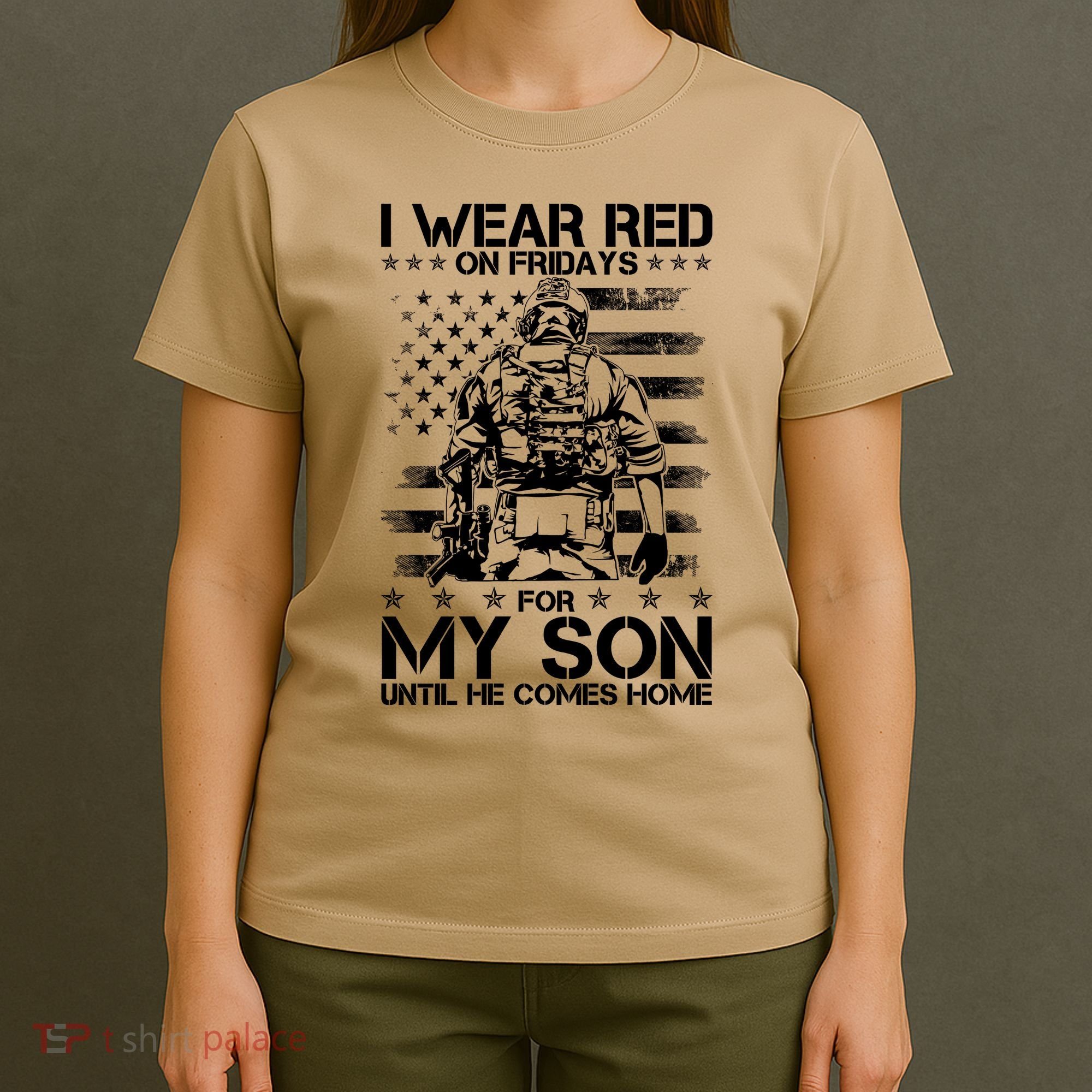 I Wear Red On Fridays For My Son Until He Comes Home T-Shirt