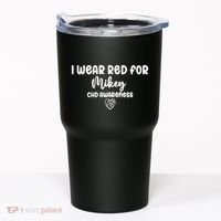 I Wear Red For Chd Awareness I Wear Red Tumbler thumb 0