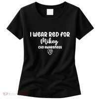 I Wear Red For Chd Awareness I Wear Red Women's T-Shirt thumb 0