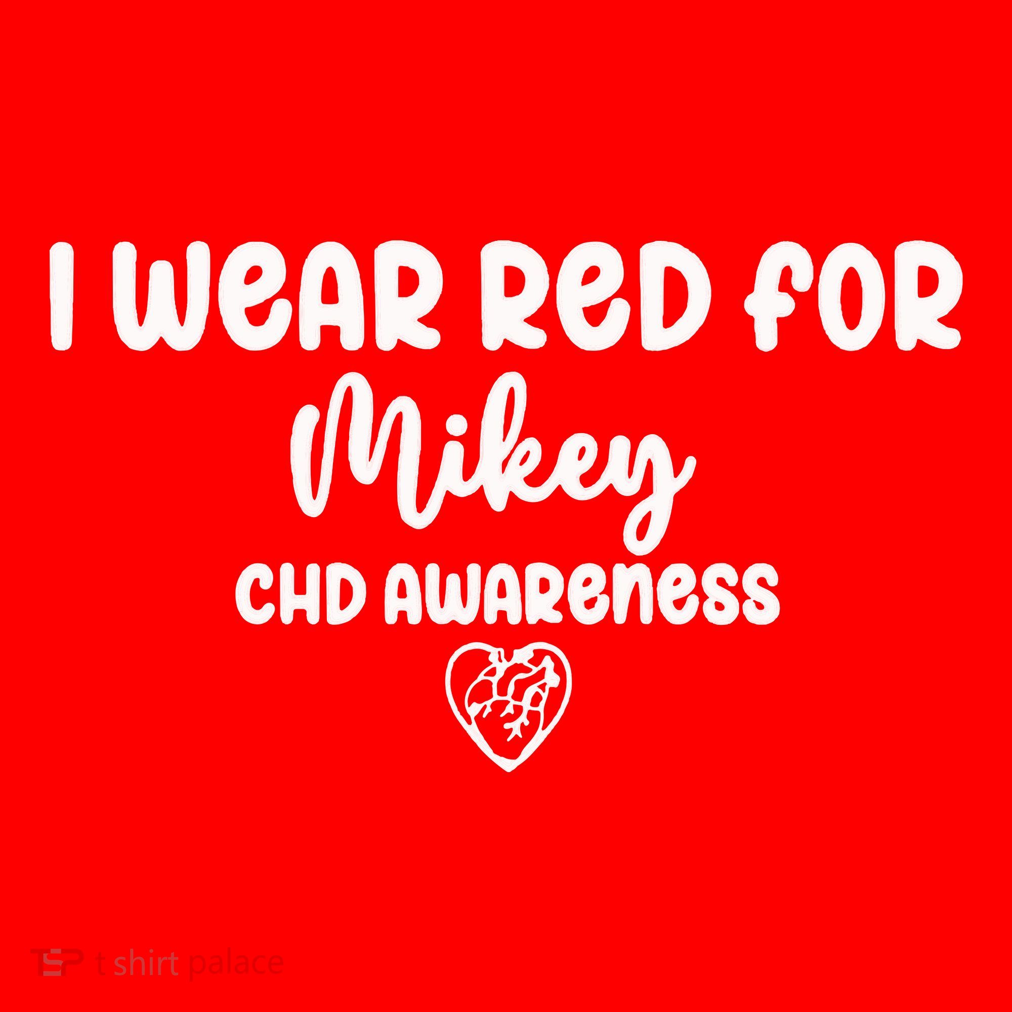 I Wear Red For Chd Awareness I Wear Red Santa Hat