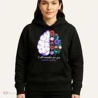 I Will Remember For You Alzheimers Awareness Brain Disorder Hoodie thumb 5