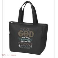 I Would Rather Stand With God And Be Judged By The World Tote Bag thumb 3