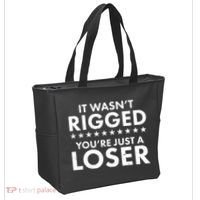 It Wasn't Rigged You're Just A Loser Tote Bag thumb 2