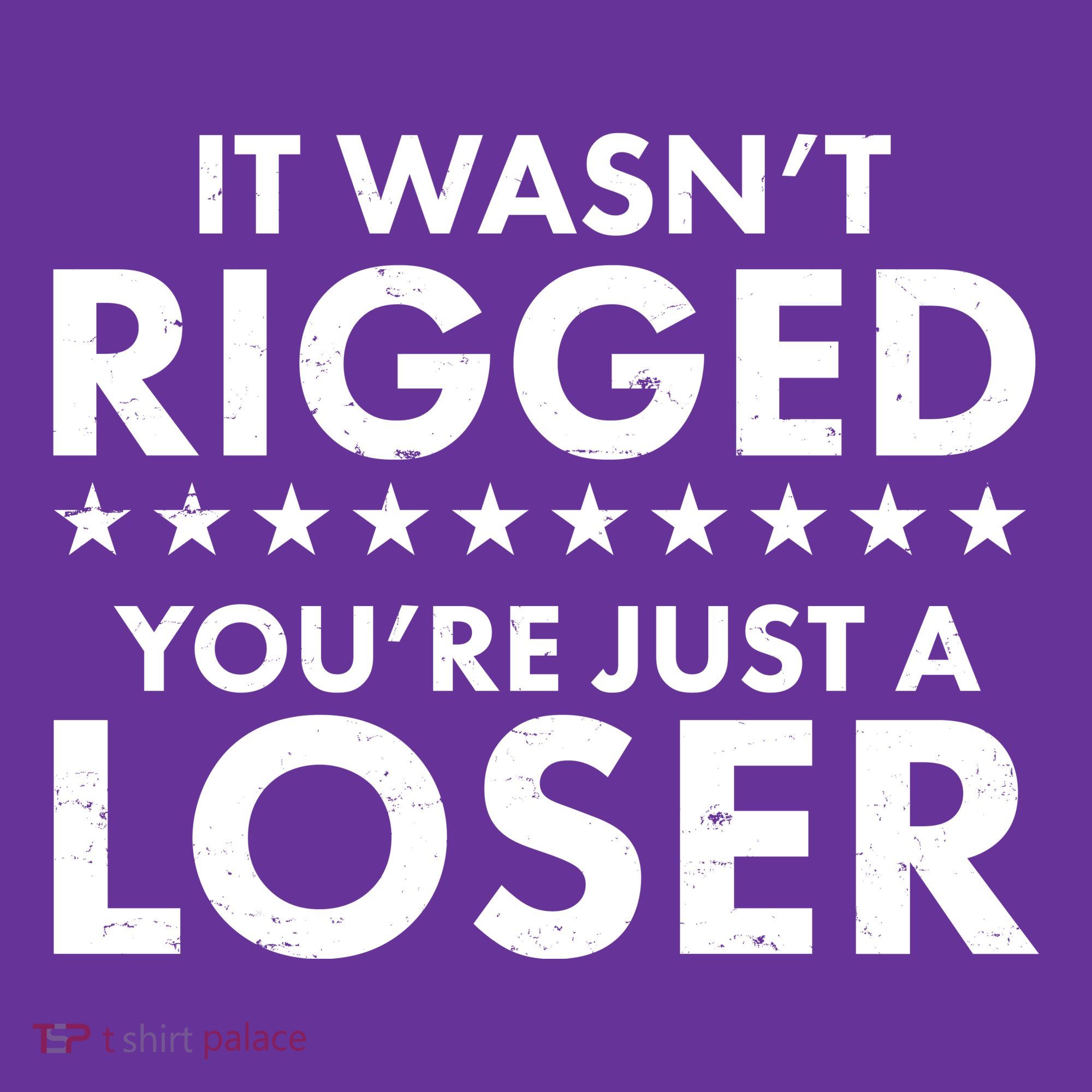 It Wasn't Rigged You're Just A Loser Apron
