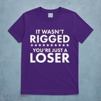 It Wasn't Rigged You're Just A Loser T-Shirt thumb 5