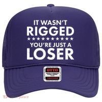It Wasn't Rigged You're Just A Loser Hat thumb 0