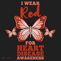 I Wear Red For Heart Disease Awareness Gift Beanie thumb 2