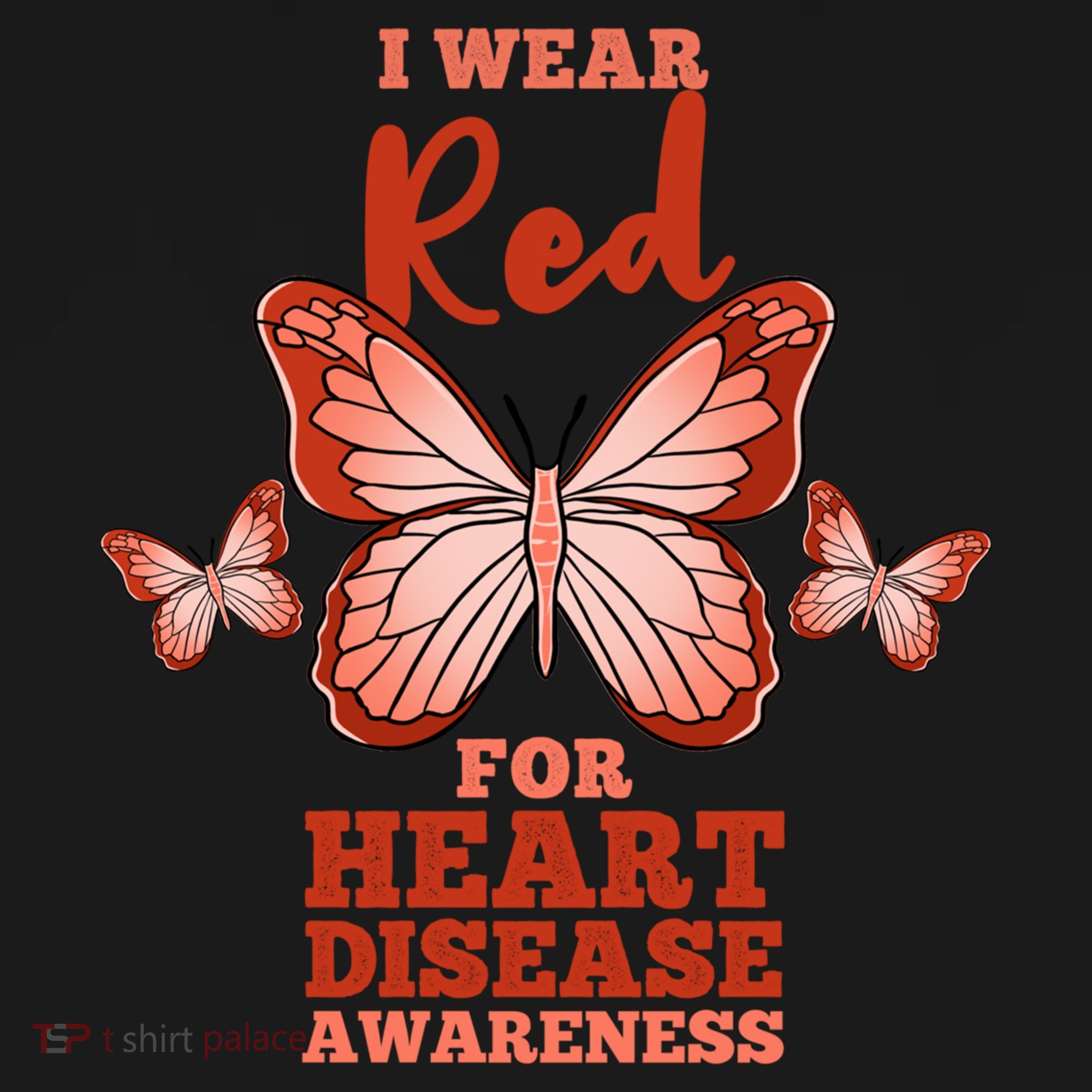 I Wear Red For Heart Disease Awareness Gift Women's Hoodie
